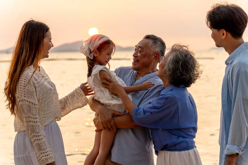 Plan your legacy, 3 generations of family